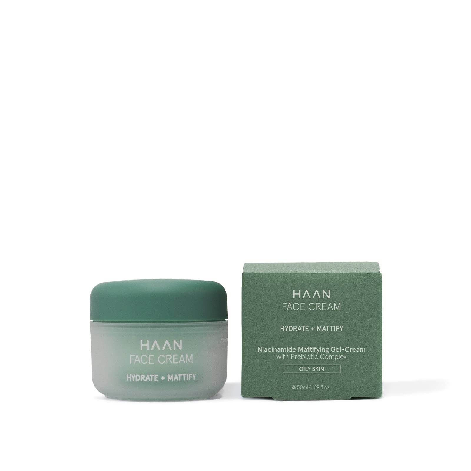 HAAN – Facial Moisturizing Cream for Oily Skin 50ml – 89% ingredients of natural origin – Aroma Forest Grace