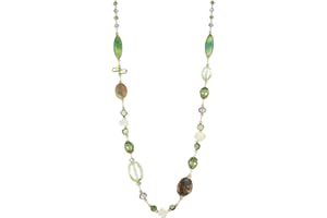 FULU AUTUMN Long Necklaces for Women Trendy Long Chunky Beaded Necklace Boho Fashion Costume Jewelry Mothers Day Gifts for Her