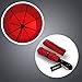 Balios Prestige Travel Umbrella, Real Wood Handle, Auto Open & Close, Vented Windproof Double Canopy, Designed in UK