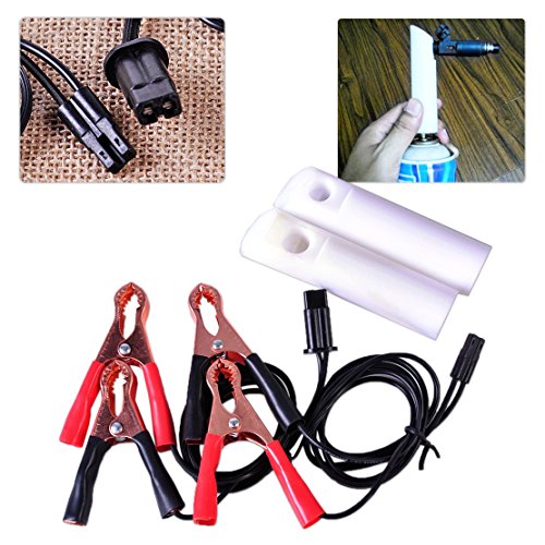 beler Car Vehicle Fuel Injector Nozzle Flush Cleaner Adapter Tool DIY Kit Set