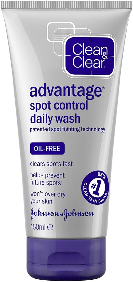 clean and clear spot control face wash