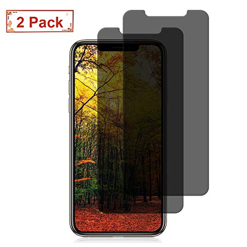 image for Live2Pedal [2 Pack] iPhone XR Privacy Screen Protectors, iPhone XR Tem