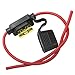 Iztoss Waterproof Car Auto 10/15/20/30A Amp in Line Blade Fuse Holder Fuses with 10pcs Fuse