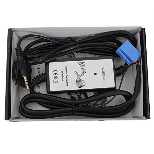 Wyness Car CD USB Audio Aux Adapter Digital Music Cd Changer 3.5mm Interface for VW 2000-2005 A2 1998-2006 A4 1998-2004 A6 1998-2002 A8 2000-2006 TT 1998-2008 Bettle and Support Iphone
