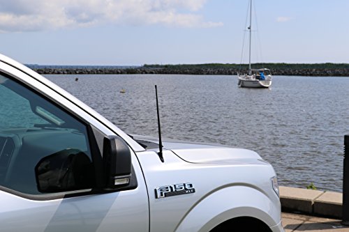 AntennaMastsRus - 13" All-Terrain Flexible Rubber Antenna works with Ford F-150 (2009-2018) - SPRING STEEL INTERNAL CORE