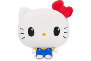 TeeTurtle Cloudheads Hello Kitty Plush - 5-Inch Official Sanrio Stuffed Animal with Embroidered Details - Soft Cuddly Plush Toys for Kids, Teens, and Adults
