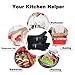 Walfos BBQ Grilling Gloves, Best Versatile Heat Resistant Grill Gloves Silicone Oven Mitts, Thick Long Waterproof Non-Slip Potholder for Barbecue, Cooking, Baking-Full Finger, Hand, Wrist Protection