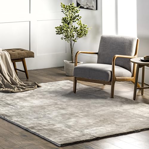 nuLOOM 2' x 3' Cozy Plush Area Rug, Machine Washable, Non-Slip, Soft Fluffy Sha…