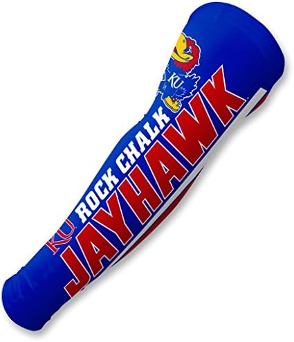 University of Kansas Jayhawks T-Shirt Add-On Apparel by ProSleeves | KU Football Jersey T Shirt for Men & Women, Jhawk Apparel Tshirt for Basketball, Costume, Baseball, Long Sleeve Golf Clothing Adult
