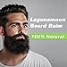 Beard Balm Gentlemen's Softens and Soothes Itching Beard Balm Natural Beard Conditioner Beard Care for Men,2 OZ