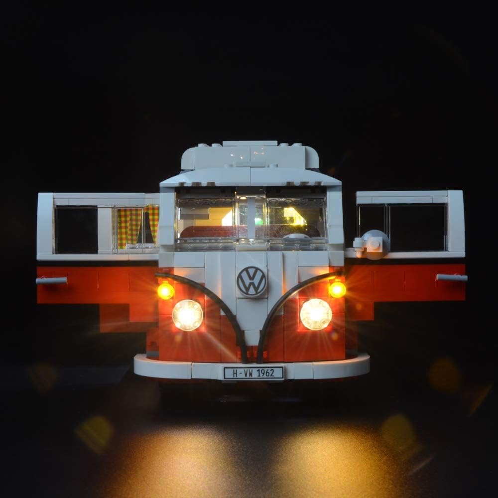 BRIKSMAX VW T1 Camper Van Led Lighting Kit- Compatible with Lego 10220 Building Blocks Model- Not Include the Lego Set - Image 3