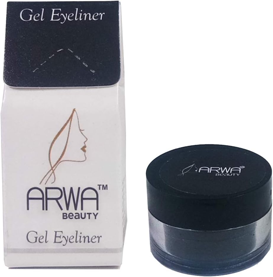 Arwa Beauty Water Proof Smudge Proof Gel Eyeliner 6ml 4g