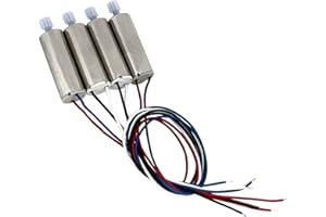 Yaohappy 4Pcs Mini A-B Positive Negative 720 Motor Repair Spare Parts for Syma X5/X5C/M68 RC Quadcopter