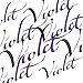 Winsor & Newton Calligraphy Ink, 30ml (1-oz) Bottle, Violet