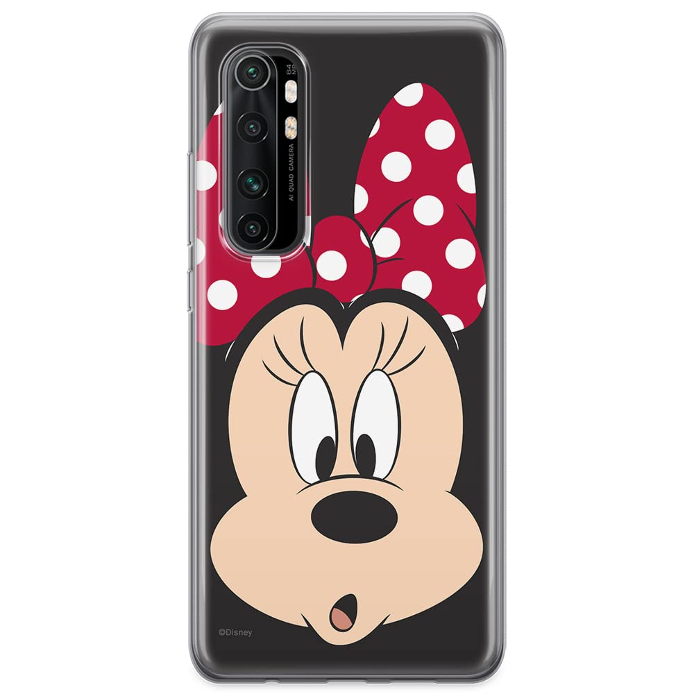 ERT GROUP mobile phone case for Xiaomi MI NOTE 10 Lite original and officially Licensed Disney pattern Minnie 054 optimally adapted to the shape of the mobile phone, case made of TPU