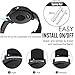 QGHXO Band for Garmin VivoActive 3, Soft Silicone Replacement Watch Band for Garmin VivoActive 3 / Garmin Vivoactive 3 Music/Garmin Forerunner 645 Music (5PCS Bands-Girl, Large)