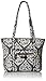 Vera Bradley Women's Cotton Small Vera Tote Bag, Heritage Leaf, One Size