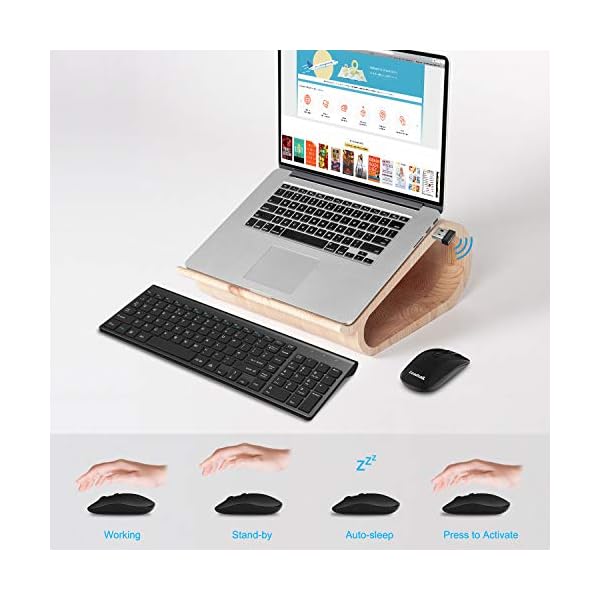 Slim-Wireless-Keyboard-and-Mouse-Set-24G-Cordless-QWERTY-UK-Layout-USB-Keyboard-and-Silent-Mouse-Combo-with-Numeric-Keypad-Ultra-Thin-and-Super-Energy-Saving-for-Windows-PCLaptopSurfaceApple-Mac Slim Wireless Keyboard and Mouse Set, 2.4G Cordless QWERTY UK Layout USB Keyboard and Silent Mouse Combo with Numeric…