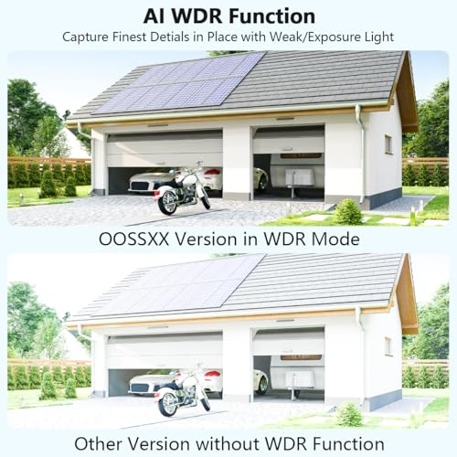 (2026 Updated) 5MP Wired Security Camera System with 8CH NVR & 10" IPS Screen, IP67 Outdoor Camera, 122° Wide Angle, Free App No Monthly Fee, Remote Control, 500GB HDD, Home Security