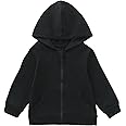 ROMPERINBOX Baby Hoodie for Boy Girl, Full Zip-up Lightweight Thin Jackets Coat Sweatshirts 0-24 Months