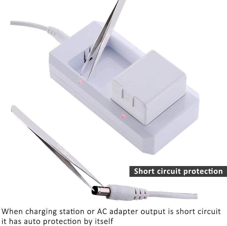 Charging Station for Arlo Charger for Arlo Batteries for Arlo Pro & Arlo Pro 2 & Arlo Go & Arlo Security Light VMA4410 Fireproof Material Adapter Pass FCC & UL Certified : Camera & Photo