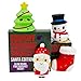 Slow Rising Santa and Friends Jumbo SQUISHIES Pack in Gift Worthy Box: Santa, Christmas Tree, Stocking & Snowman Kawaii Soft Squishy Toys & Bonus Stickers Come with The Squishys!