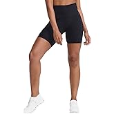 2XU Women's Form Stash Hi-Rise 6" Bike Shorts with Pockets - Soft Touch for Exercise - Black/Black