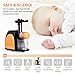 Juicer Slow Masticating Juicer Extractor,Cold Press Juicer Machine, Slow Juicer Extractor with Quiet Motor & Reverse Function,Easy to Clean,Higher Nutrient Fruit and Vegetable juice