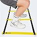 Limm Adjustable Training Agility Ladder - with Free Carry Bag, Hooks, and Online Tutorial Videos | Unique Rope Adjustment Markings & Durable Flat Rungs | for Speed, Footwork, Sports, Fitness and More