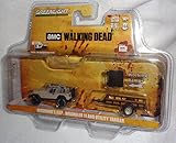 New 1:64 HITCH & TOW SERIES 8 - GREY THE WALKING DEAD MICHONNE'S JEEP WRANGLER YJ Diecast Model Car By Greenlight
