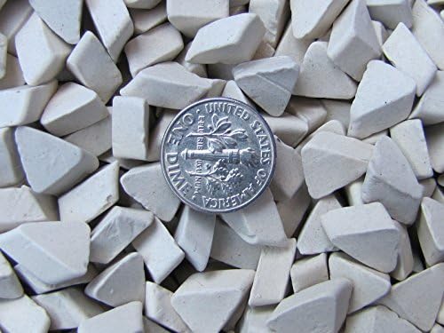 Ceramic Tumbling Media 8 Lbs. 3/8" X 1/4" Triangle Non-Abrasive