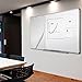 Office Marshal Professional Magnetic Dry Erase Board | White Board | Test Score: Excellent (A/1.3) - 24 x 18\