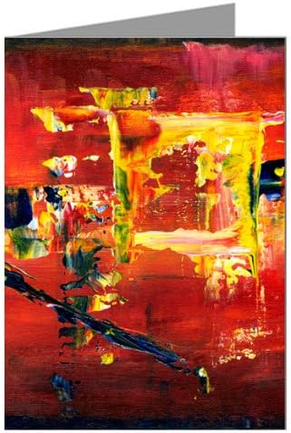 "Mafia 2066" Original Abstract Art by the Artist Philo Notecard Set