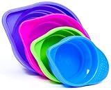 Silicone Collapsible Measuring Cups Set By Nature's Kitchen