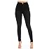Jeans Femme LAEMILIA Taille Haute Slim - Denim Élastique Confortable, Plusieurs Couleurs