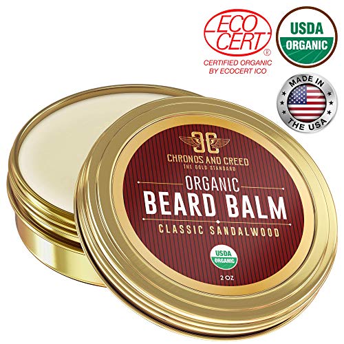 NEW Chronos And Creed - Organic Sandalwood Beard Balm