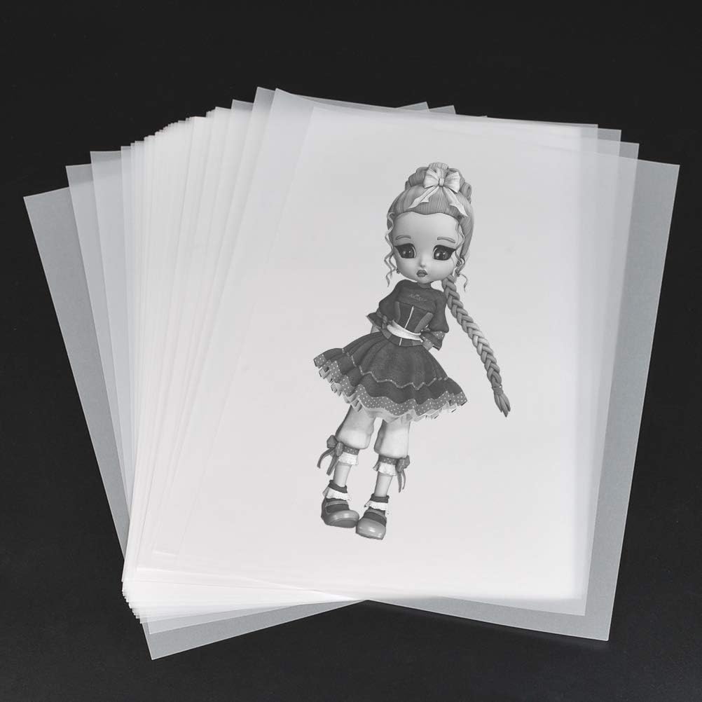 YOTINO Tracing Papers 100 Sheets Transparent Tracing Paper for Printing