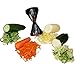 Vegetable Spiralizer for Healthy Zucchini/Squash Pasta Veggie Noodles/Zucchini Spiral Cutter and Squash Pasta Maker/Free E-Recipe Book/Vegetable Slicer by Karis & Co