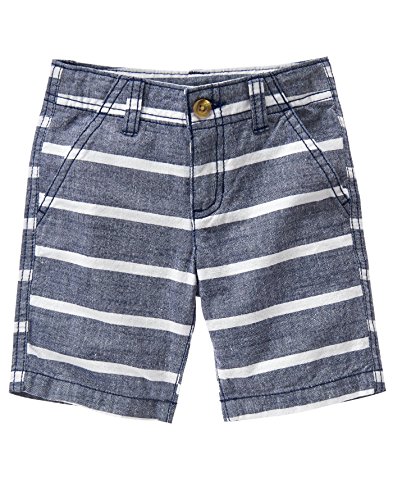Crazy 8 Baby Toddler Boys  Li l Guy s Dress Short, Chambray, 5Y