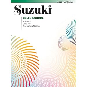 Suzuki Cello School Cello Part, Volume 4 (Revised)