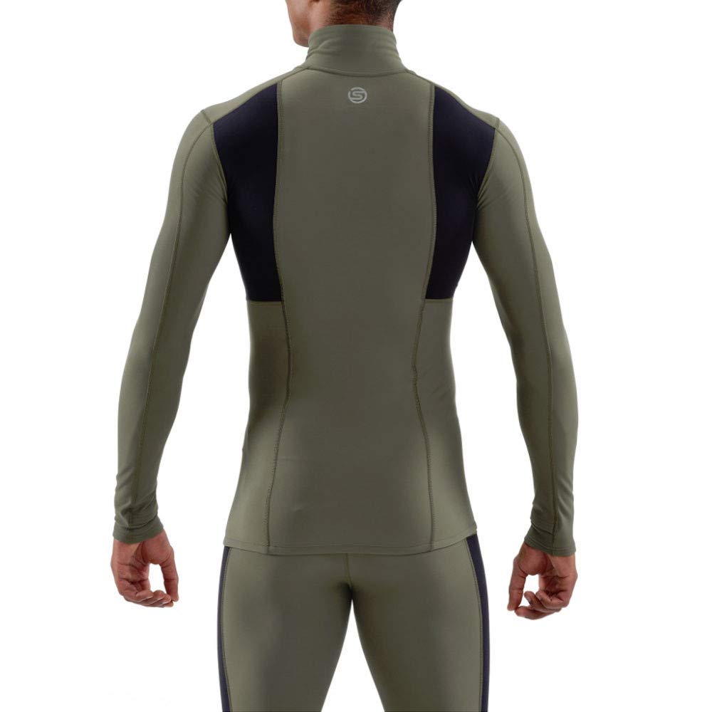 skins dnamic thermal mock neck