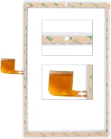 LADYSON Touch Screen Digitizer for DUODUOGO G12 G10 10.1" Tablet PC Glass White view 3