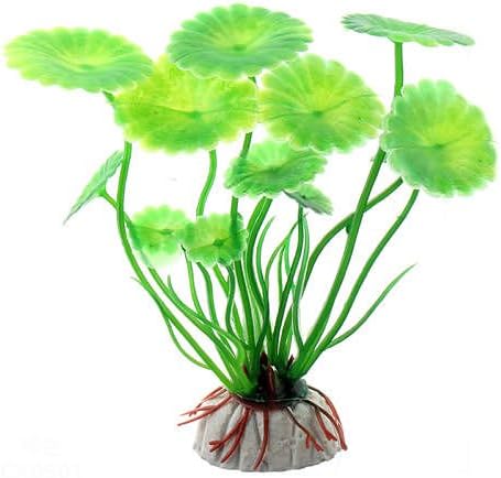 New Cx03 Green Water Plants Aquarium Fish Tank Landscape Decoration Glow Simulation Animal Plants Ornament no.15