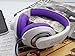 Connectland Over Ear 3.5mm Wired Headphone, Microphone Lightweight Adjustable Headband For Kids,Teens,Adults. iPhone iPad Tablet, Purple CL-AUD63032