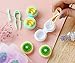 CiCy 2PCS Cute Fruit Contact Travel Kit Portable Contact Lens Case Container Holder Storage Box Eye Care Kit(Kiwi fruit & Orange)