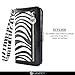 caseen Zebra Striped iPhone 6 / 6S Wallet Case (Black/White) - Ferina Series