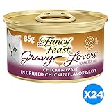Fancy Feast Gravy Lovers Gourmet Cat Food, Chicken, 3 Ounce (Pack of 24)