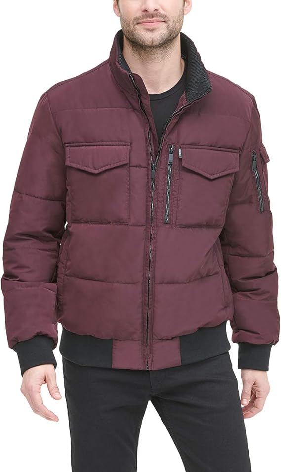 DKNY Men's Quilted Performance Bomber Jacket Insulated Buy Online at Best Price in UAE Amazon.ae
