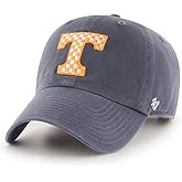 47 Tennessee Volunteers Mens Womens Clean Up Adjustable Strapback Navy Blue Hat with Team Color Logo