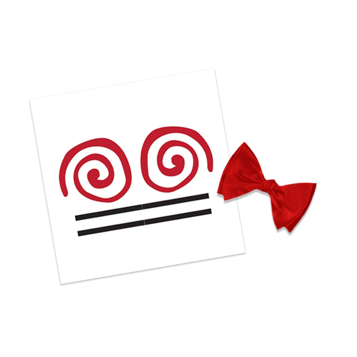 Saw Clown Style Kit Temporary Tattoos | Skin Safe | MADE IN THE USA